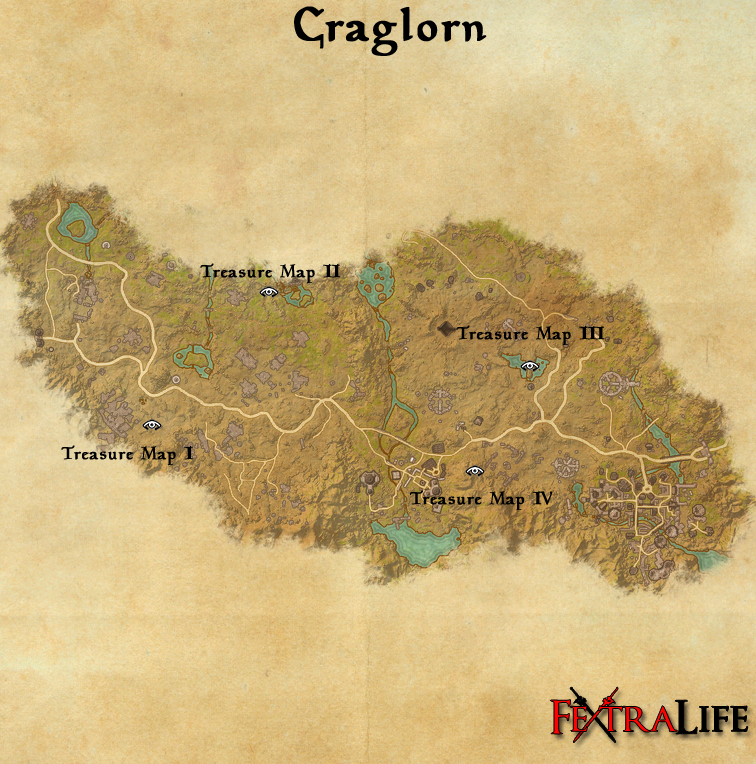 Craglorn Treasure Map Iii Elder Scrolls Online Wiki